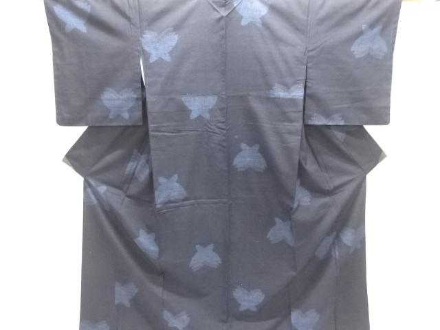 JAPANESE KIMONO / YUKI TSUMUGI / WOVEN BUTTERFLY